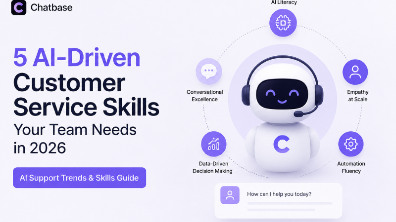 5 AI-Driven Customer Service Skills Your Team Needs