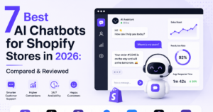 7 Best AI Chatbots for Shopify Stores in 2026: Compared & Reviewed